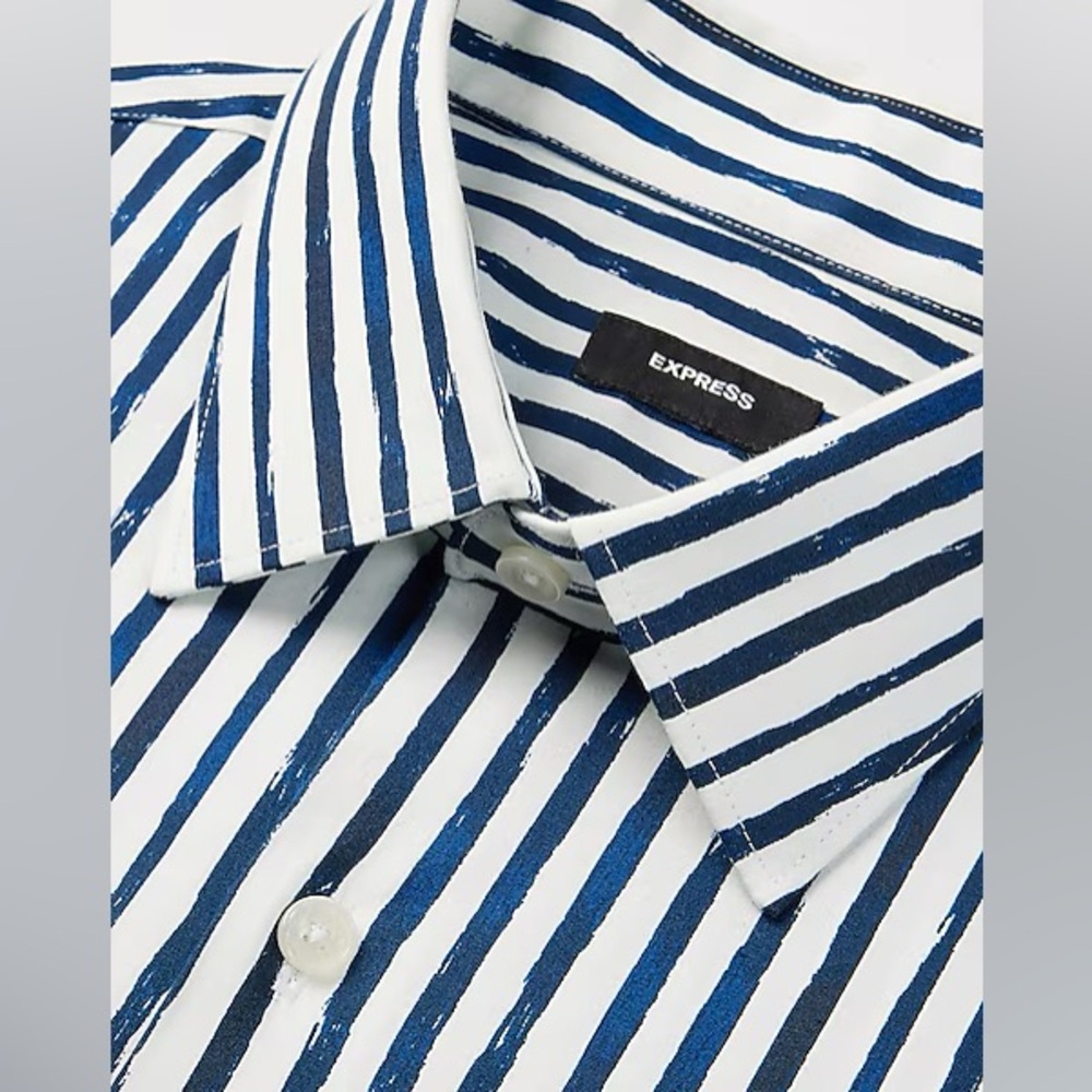 NWT Slim 1MX Button Down (sz M)